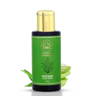 Nirvana Ayurveda Aloe Vera Face Wash Gentle Daily Cleanser