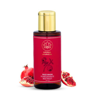 Nirvana Ayurveda Pomegranate Beetroot Herbal Face Wash for Glow