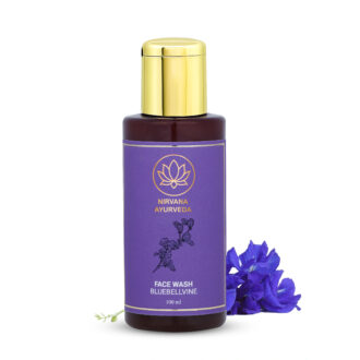Nirvana Ayurveda Bluebellvine Herbal Face Wash for Clear Skin