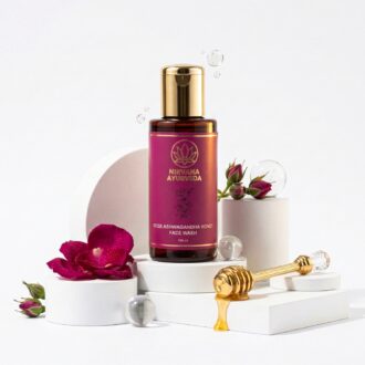 Nirvana Ayurveda Rose Ashwagandha Honey Face Wash (100 ml)